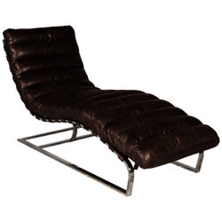 Halo Joel Leather Chair Rider Gunmetal